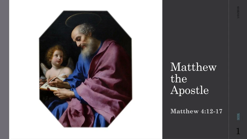 matthew the apostle
