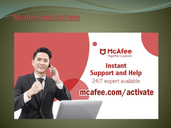 Mcafee.com/activate - Install and Activate McAfee