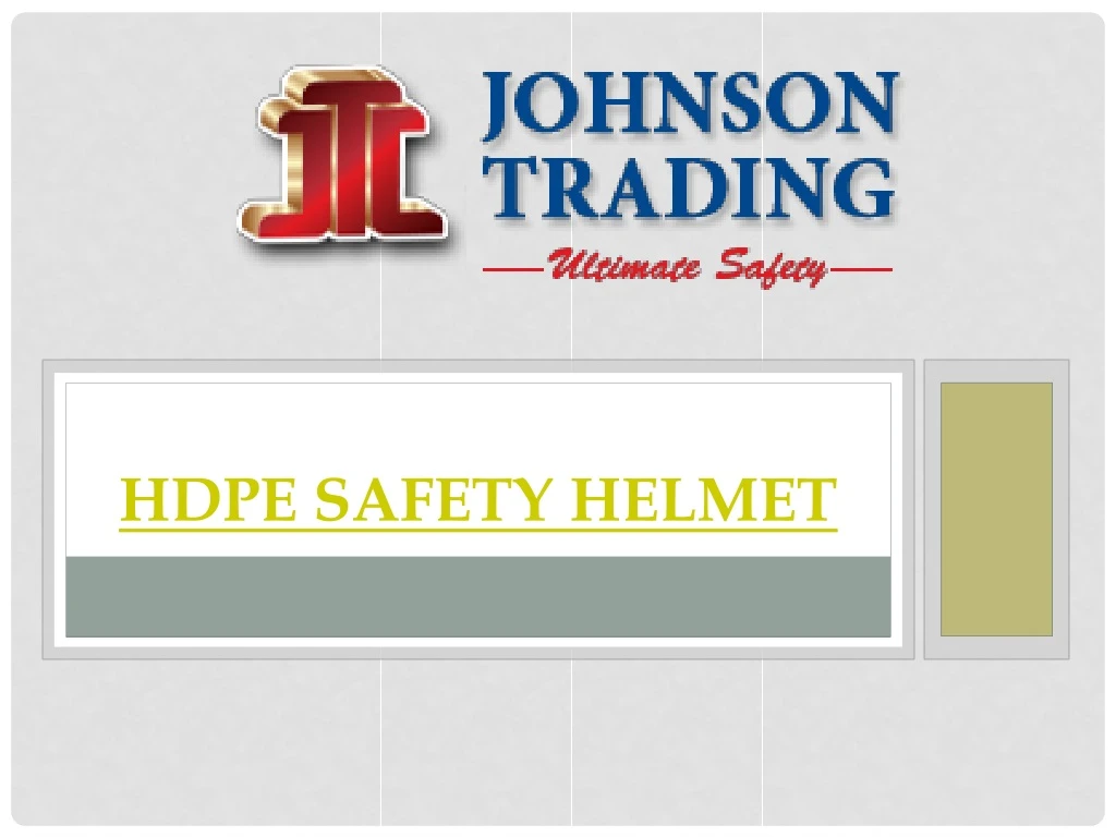 hdpe safety helmet