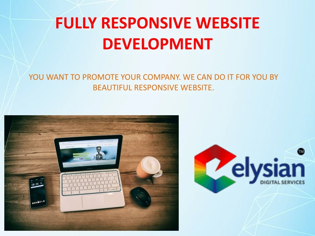 fully responsive website development