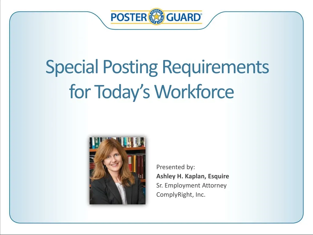 special posting requirements for today s workforce