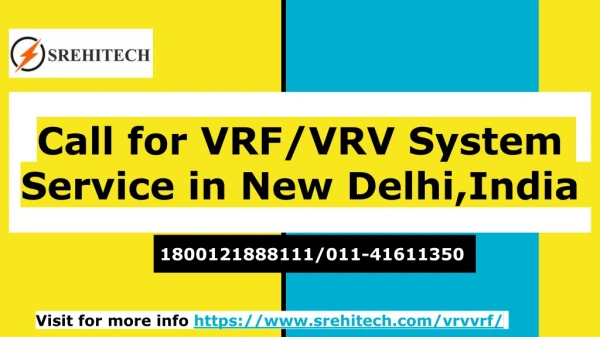 VRV/VRF System Service in India