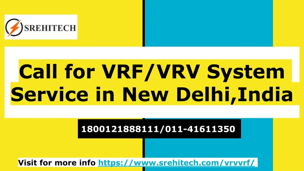 call for vrf vrv system service in new delhi india