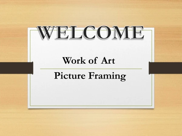 Get Picture Framer in South Perth
