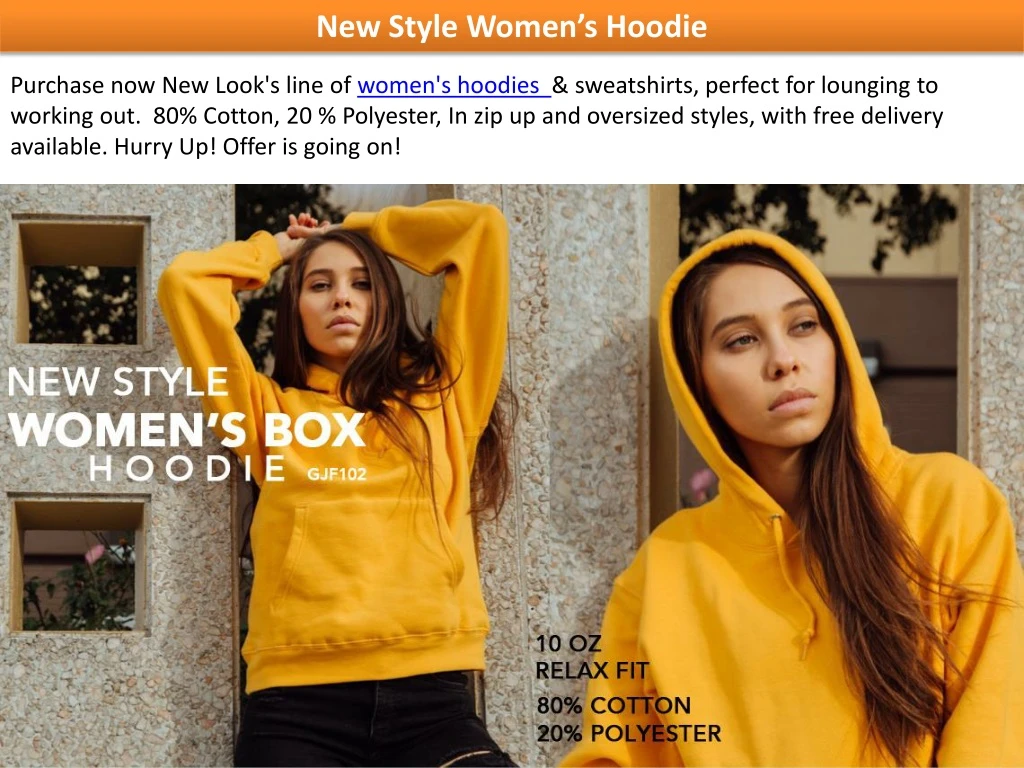 new style women s hoodie