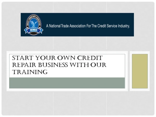 Learn all about credit repair course before starting a new credit repair company