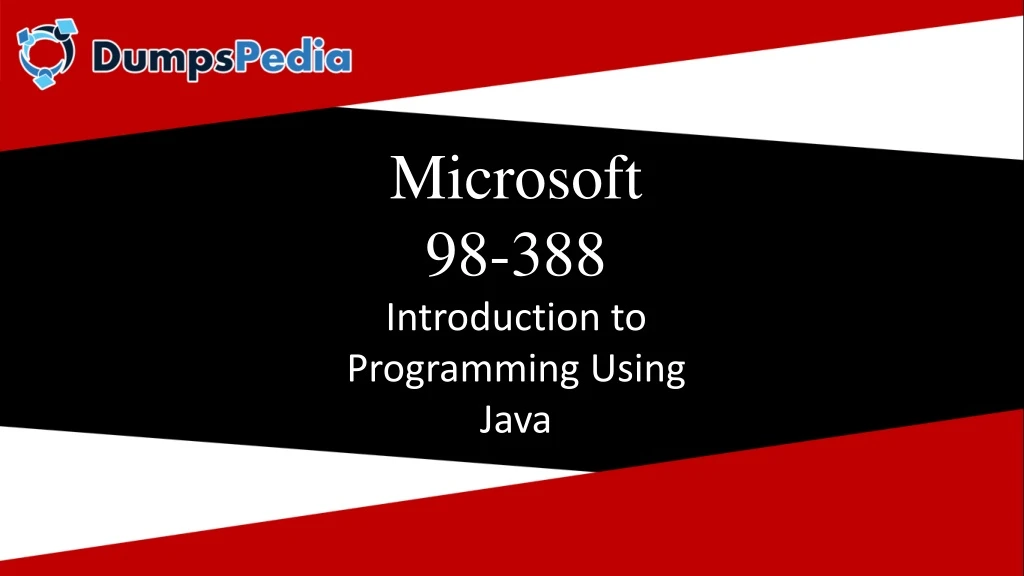 microsoft 98 388 introduction to programming