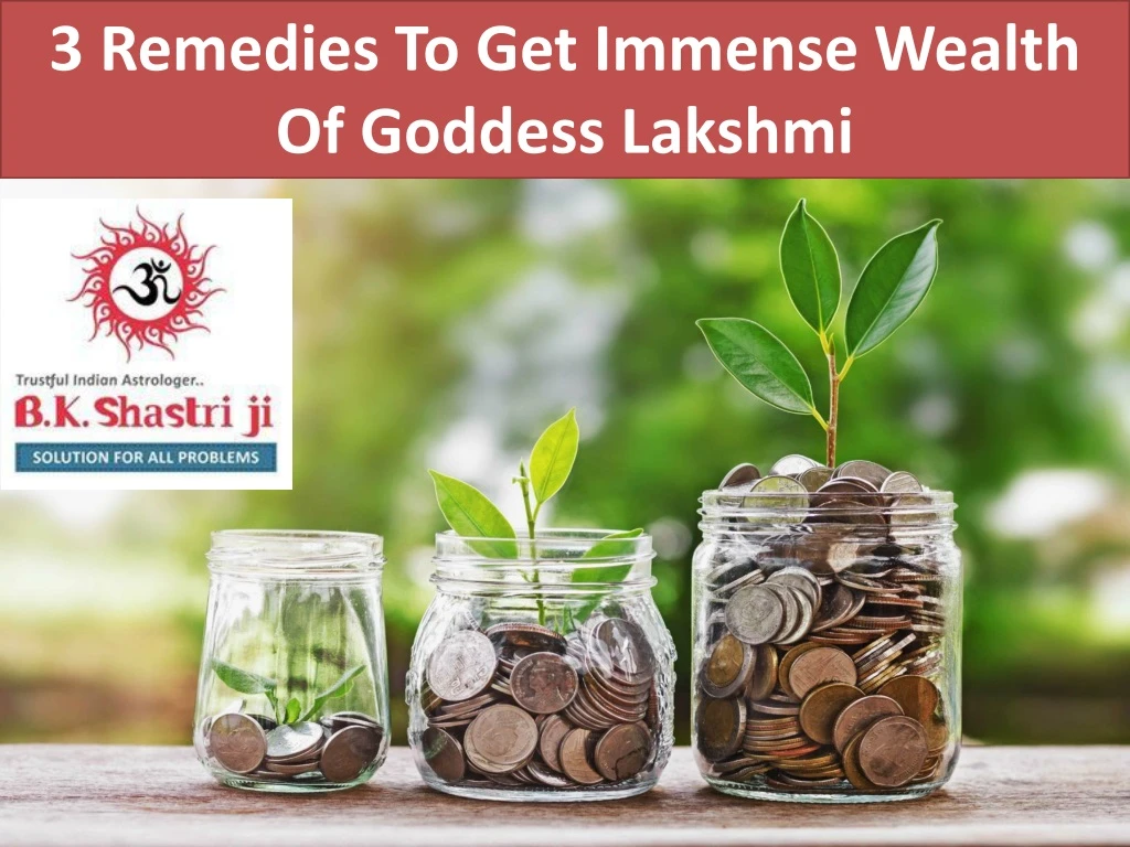 3 remedies to get immense wealth of goddess
