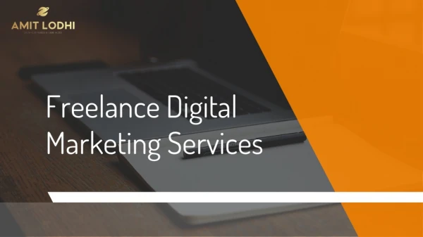 Freelance Digital marketing services @ Amit Lodhi