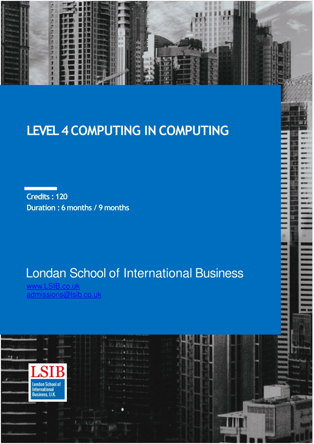 level 4 computing in computing