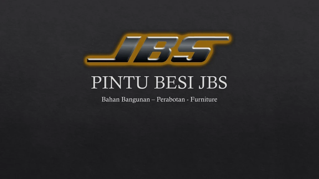 pintu besi jbs