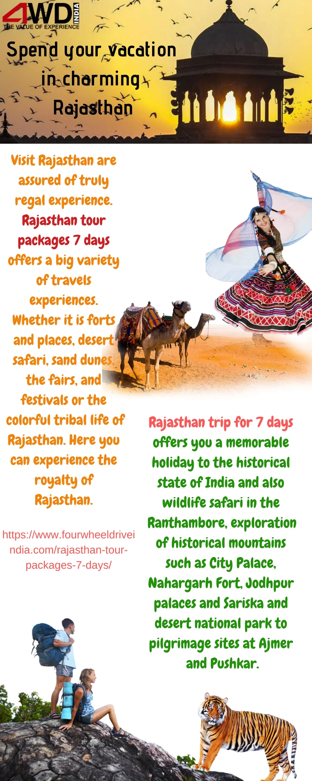 spend your vacation in charming rajasthan