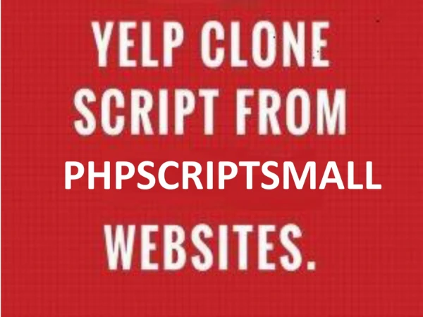 Yelp Clone Script | PHP Business Review Script