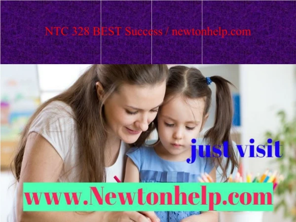 NTC 328 BEST Success / newtonhelp.com
