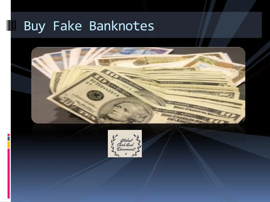 buy fake banknotes
