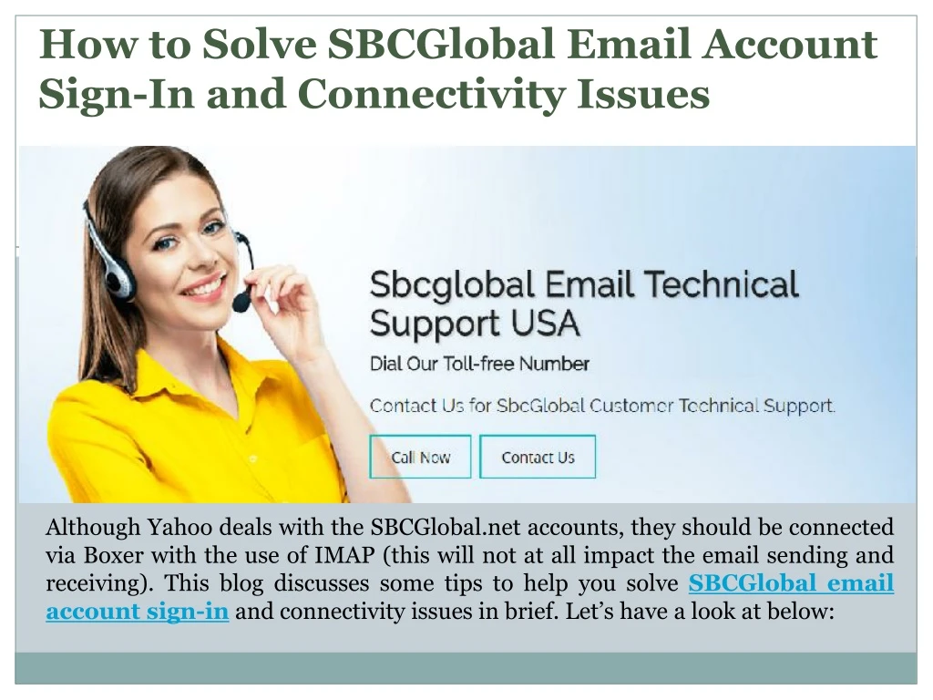 how to solve sbcglobal email account sign