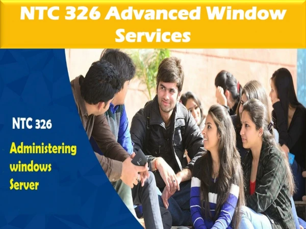 NTC 326 Advanced Window Services