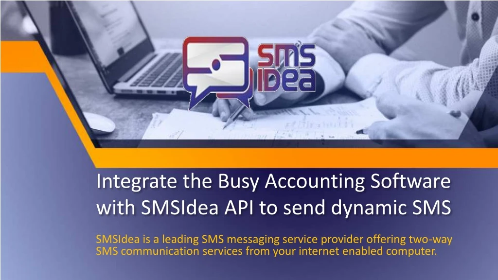 integrate the busy accounting software with