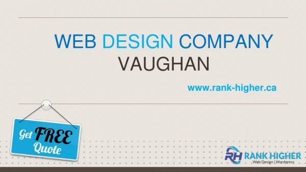 Rank-Higher : Top Web Design and Development Company