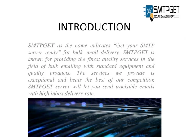 Introduction of SMTP server - SMTPGET