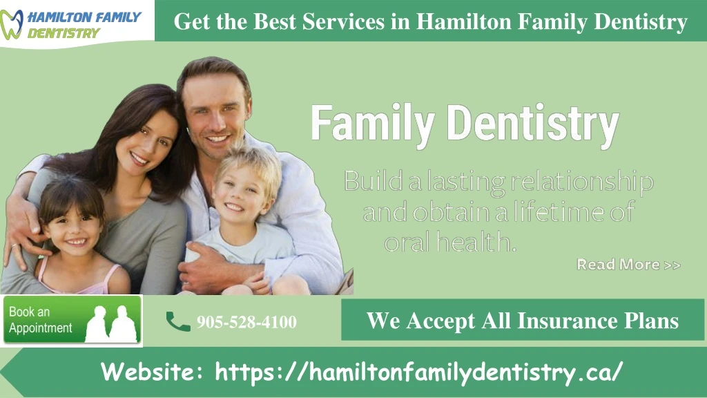get the best services in hamilton family dentistry