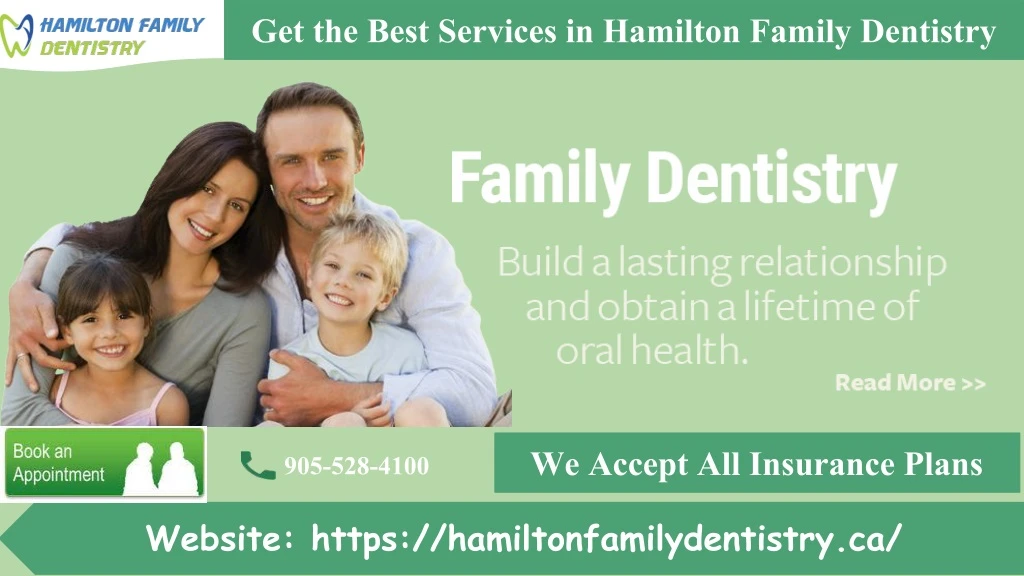 get the best services in hamilton family dentistry