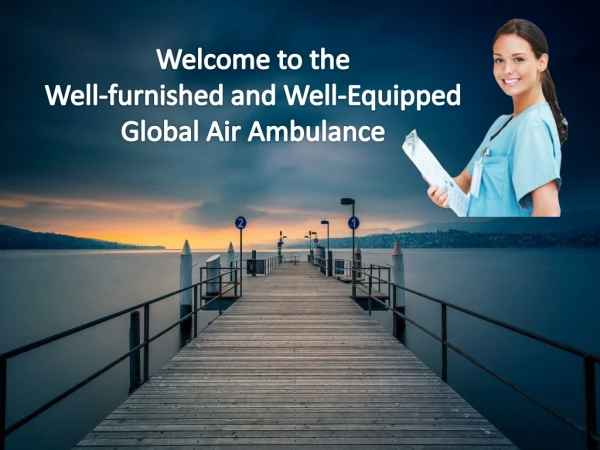 Global Air Ambulance Service from Jabalpur with Paramedics