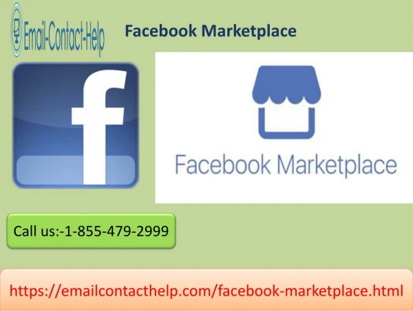 Discover products for sale near you with Facebook Marketplace 1-855-479-2999