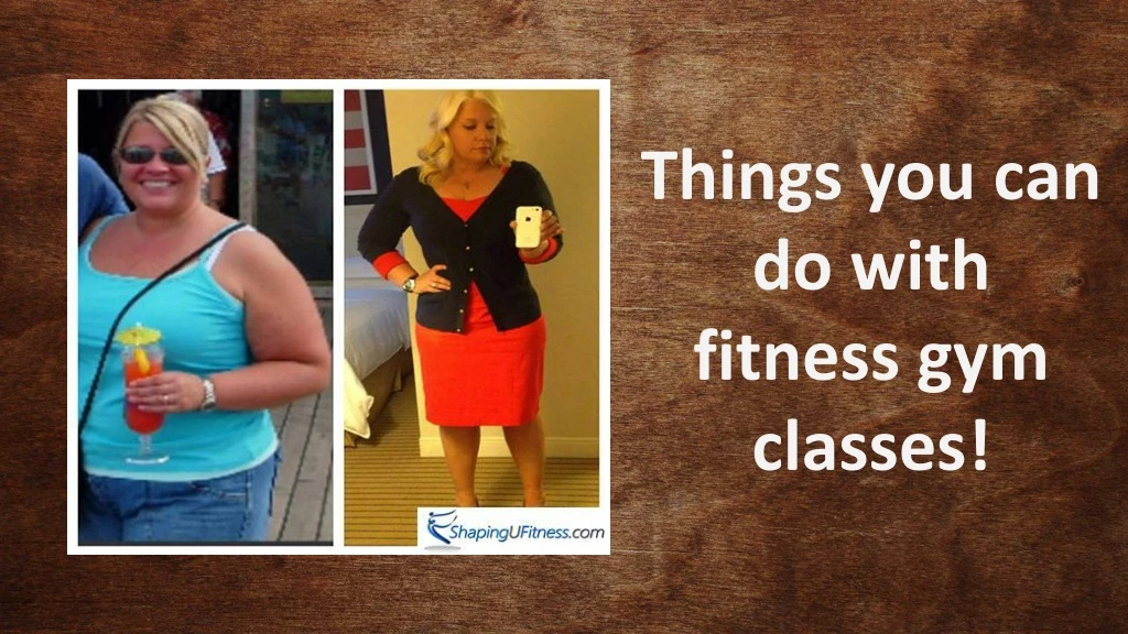 things you can do with fitness gym classes