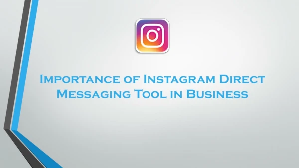 Instagram Direct Messaging Tool