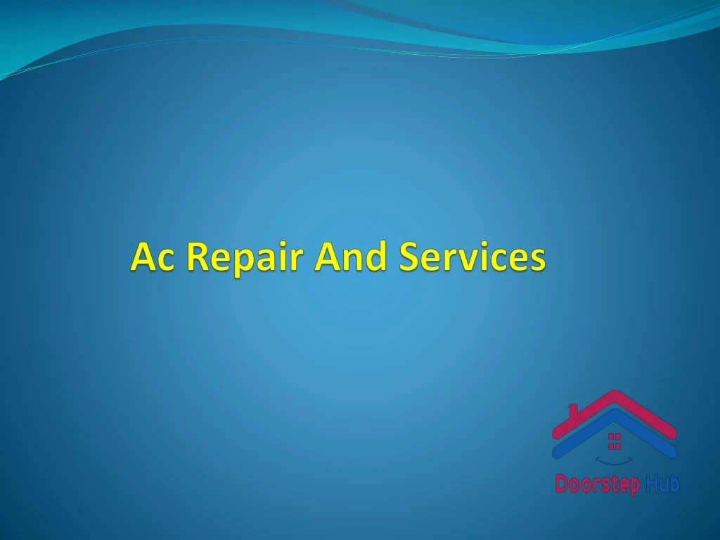 ac repair and services