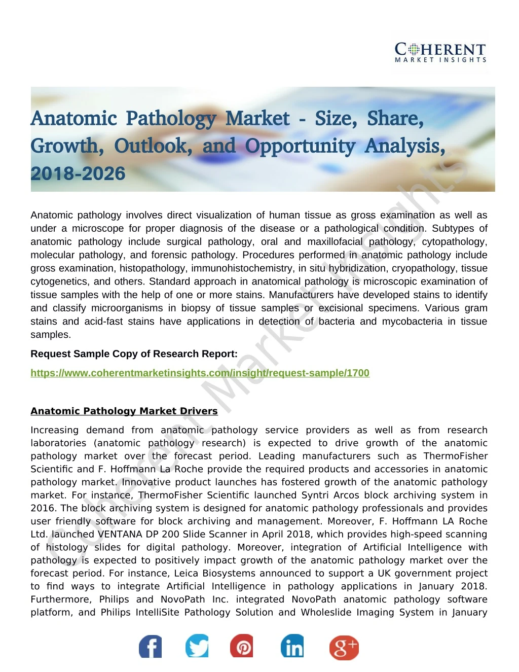 anatomic pathology market size share anatomic