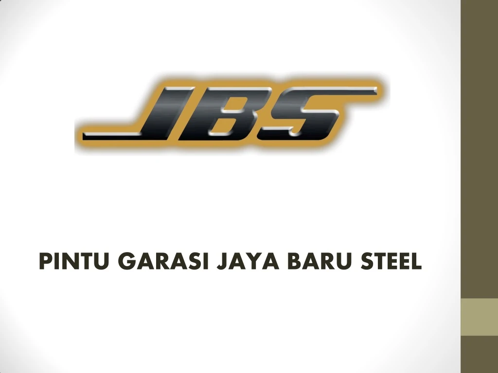 pintu garasi jaya baru steel