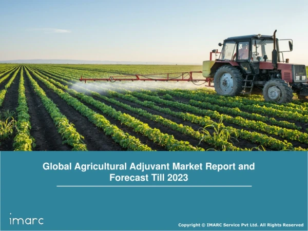 Agricultural Adjuvant Market Size, Share, Trends, Growth | Industry Report 2023