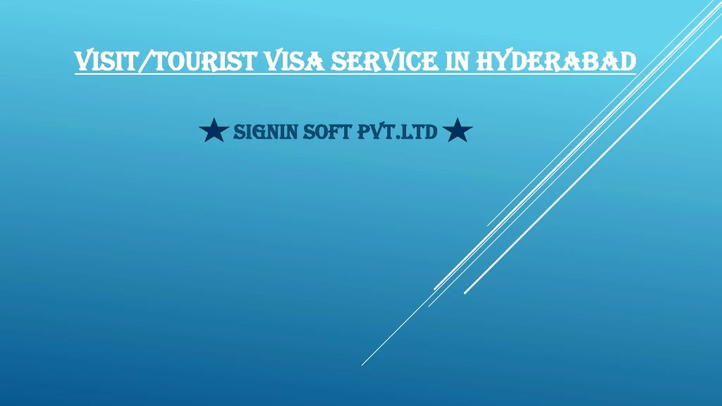 visit tourist visa service in hyderabad
