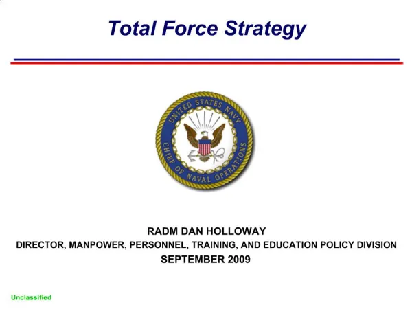 Total Force Strategy