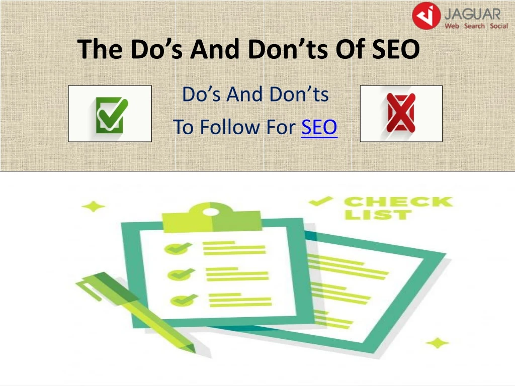 the do s and don ts of seo