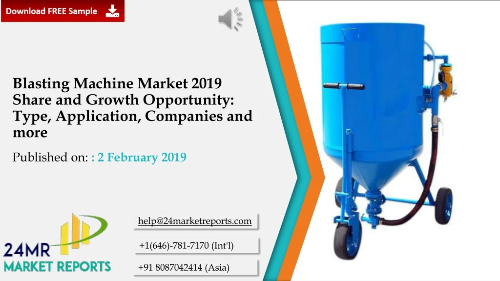 blasting machine market 2019 share and growth opportunity type application companies and more