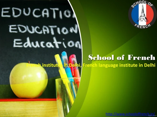 French institutes in east Delhi