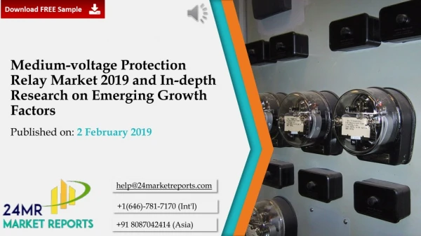 Medium-voltage Protection Relay Market 2019 and In-depth Research on Emerging Growth Factors