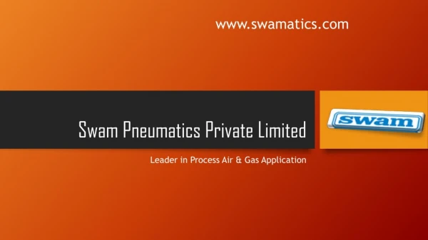 Swamatics Industrial Vacuum Pumps and Systems
