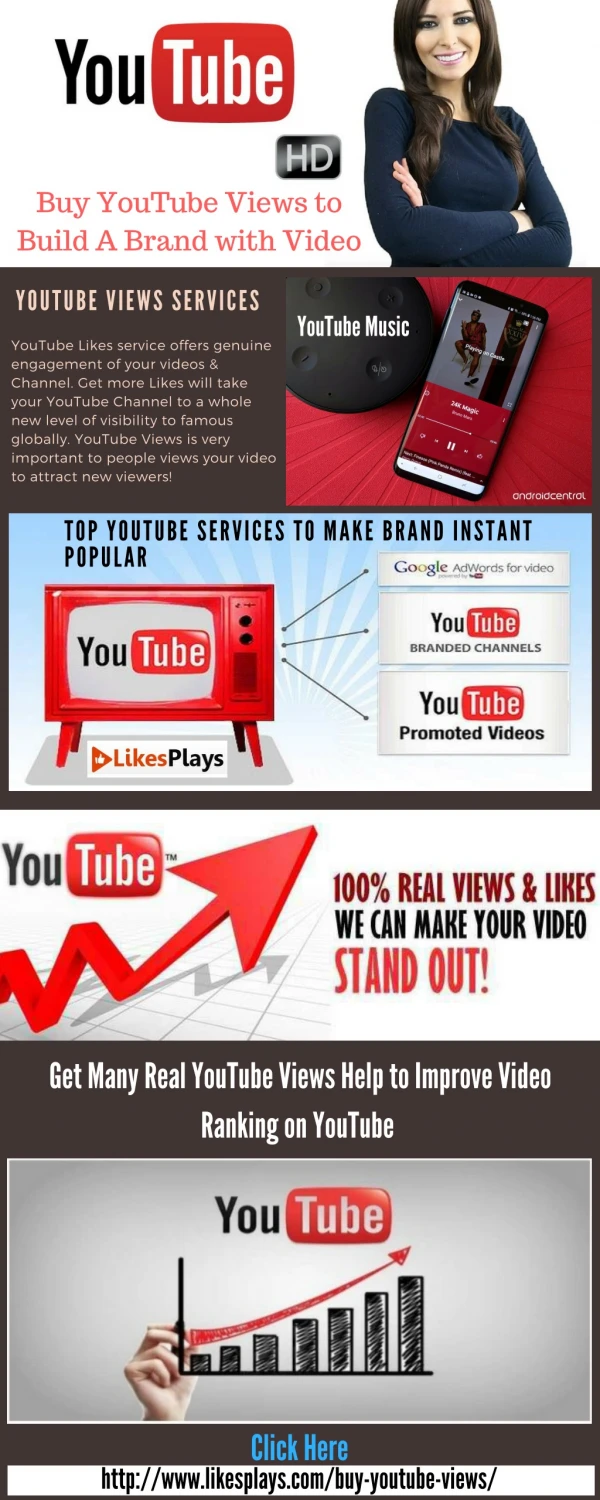 Buy YouTube Views to Build A Brand with Video