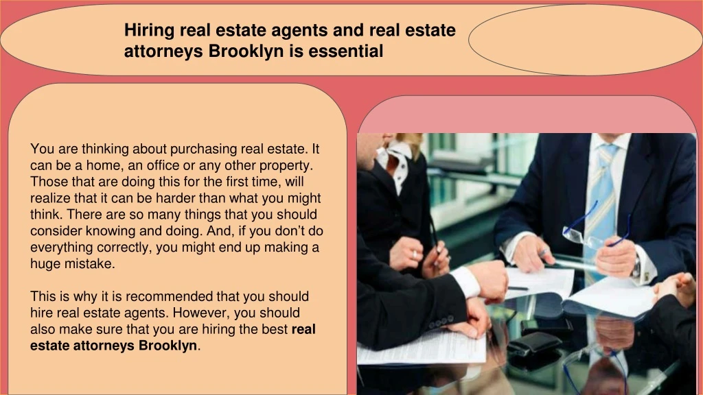 hiring real estate agents and real estate