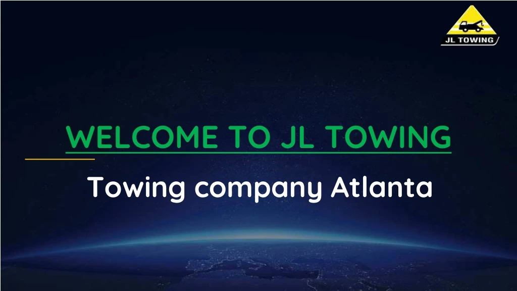 welcome to jl towing towing company atlanta