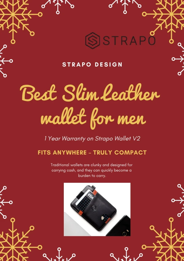 Best Slim Leather wallet for men