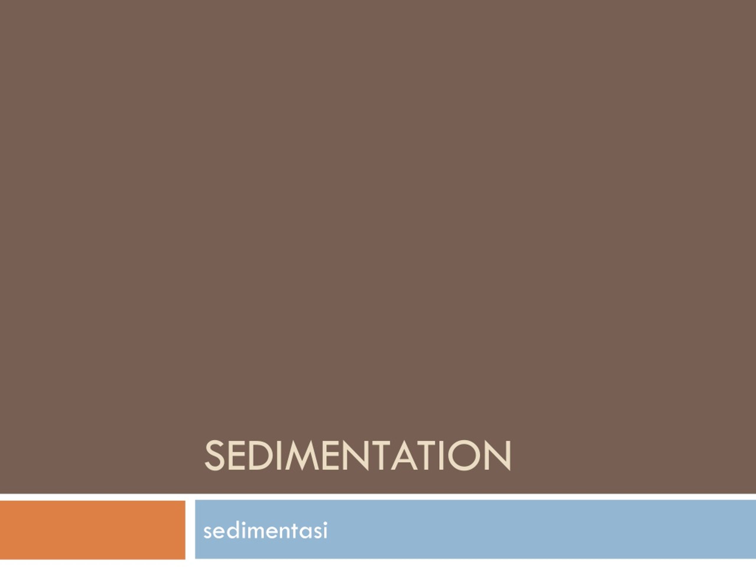 PPT - Sedimentation PowerPoint Presentation, free download - ID:817179
