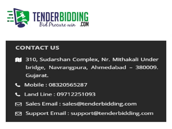 Tender bidding