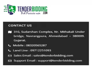 Tender bidding - slide 1