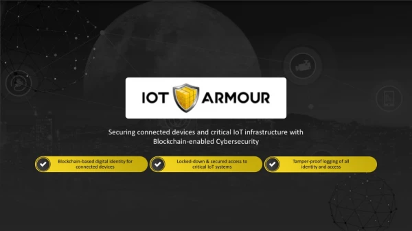 Blockchain based cyber security for IoT