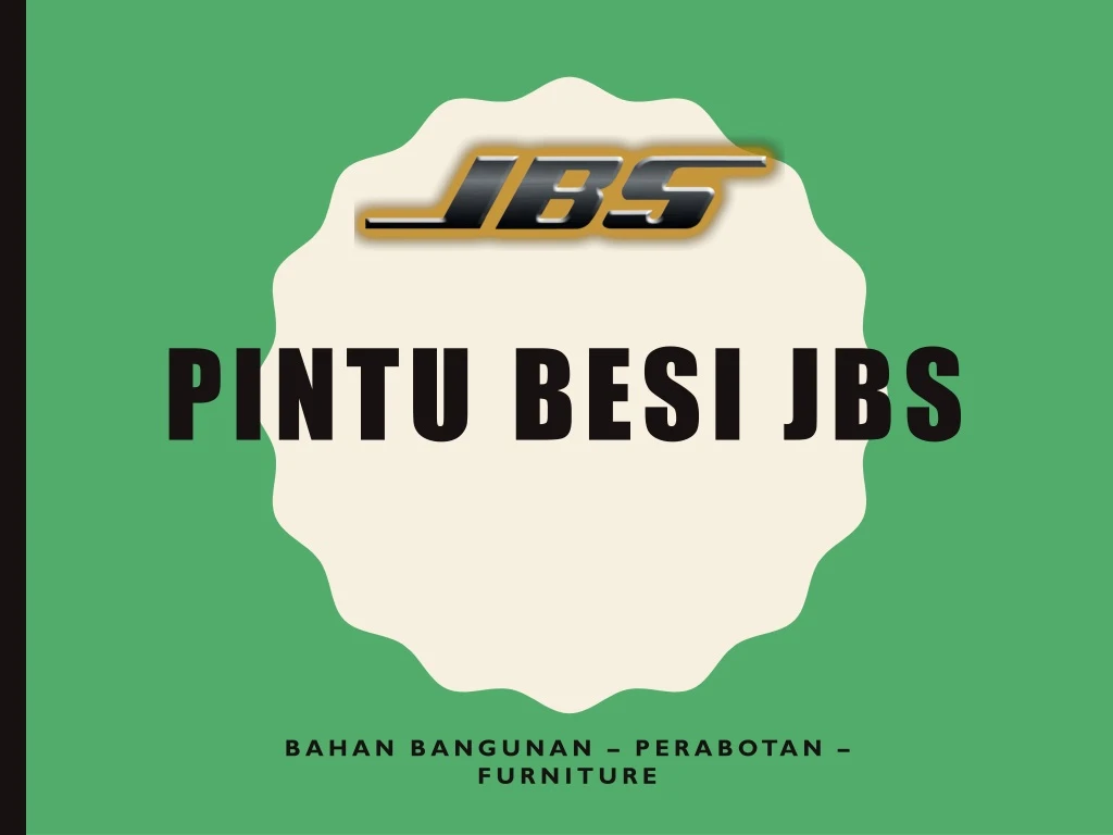 pintu besi jbs